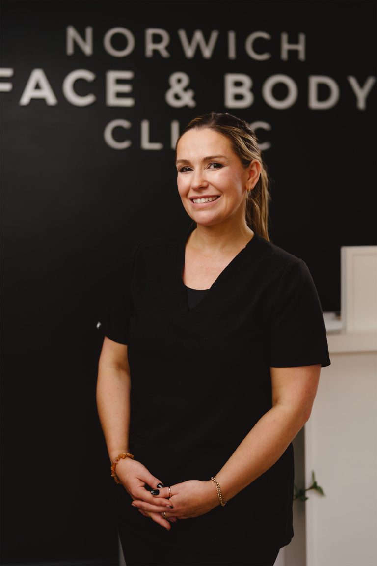 Lauren, owner of the Norwich Face and Body Clinic